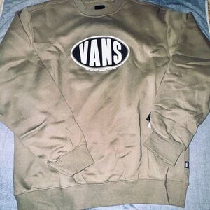 NWT men's vans sweatshirt soft and roomy